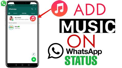 can you add music to whatsapp status